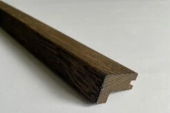 Solid Oak Square Stair Nosing Coffee 25mm By 40mm By 1000mm