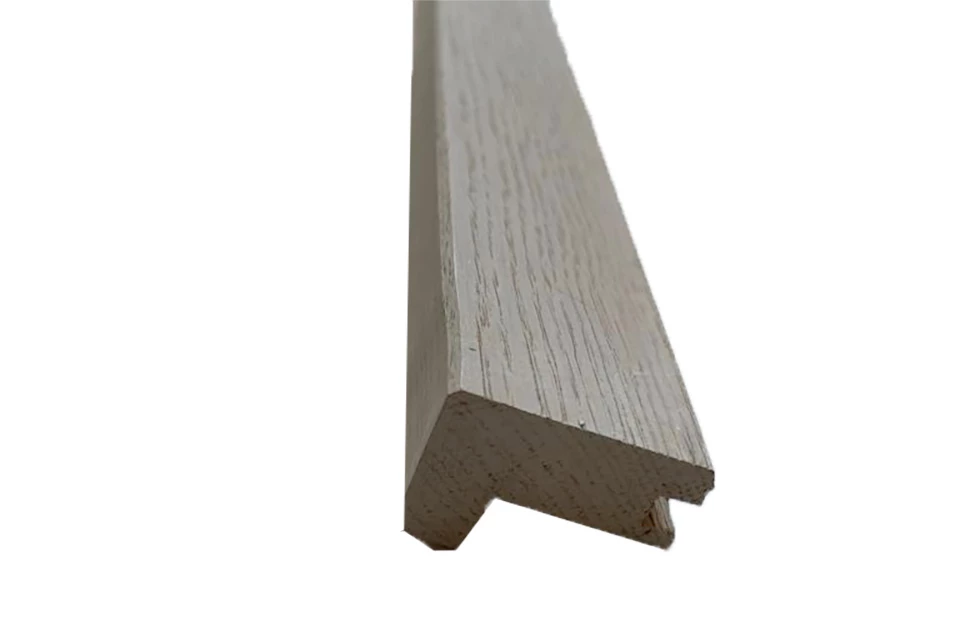 Solid Oak Square Stair Nosing Double White 25mm By 40mm By 1200mm 3 Solid Oak Square Stair Nosing Double White 25mm By 40mm By 1200mm