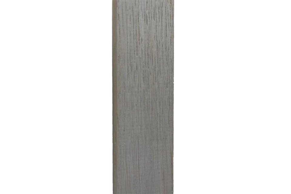 Solid Oak Square Stair Nosing Double White 25mm By 40mm By 1200mm 4 Solid Oak Square Stair Nosing Double White 25mm By 40mm By 1200mm - Image 2