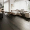 Natural Engineered Flooring Oak Black Tea UV Oiled 15/4mm By 220mm By 2200mm