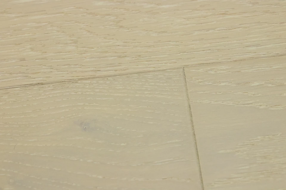 Natural Engineered Flooring Oak Double White Brushed UV Lacquered 14/3mm By 190mm By 400-1500mm 4 Natural Engineered Flooring Oak Double White Brushed UV Lacquered 14/3mm By 190mm By 400-1500mm - Image 2