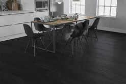 Supremo Diamond Luxury Click Vinyl Rigid Core Flooring Ebony With Built In Underlay 8mm By 178mm By 1220mm