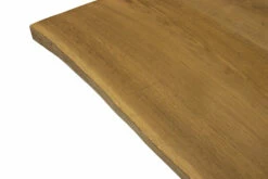 European Oak Dining Room Table Top LiVe Edge Unfinished Brushed Smoked 40mm By 750mm By 1250mm -Wood Sales Store european oak smoked brushed table 5 2