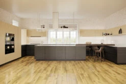 Natural Engineered Flooring Oak Non Visible Brushed UV Lacquered 14/3mm By 190mm By 400-1500mm