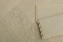 Prime Engineered Flooring Oak Herringbone Polar White Brushed UV Semi Matt Lacquered 14/3mm By 128mm By 600mm -Wood Sales Store fl3936 15 1
