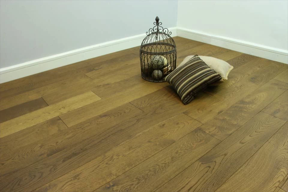 Natural Engineered Flooring Oak Smoked Brushed UV Oiled 14/3mm By 190mm By 1900mm 5 Natural Engineered Flooring Oak Smoked Brushed UV Oiled 14/3mm By 190mm By 1900mm - Image 3