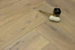 Natural Engineered Flooring Oak Bespoke Herringbone Silver Tiger Hardwax Oiled 16/4mm By 120mm By 580mm -Wood Sales Store img 0079