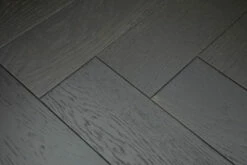 Natural Engineered Flooring Oak Herringbone Jet Black Brushed UV Oiled 15/4mm By 125mm By 600mm -Wood Sales Store img 1189 3