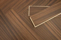 Prime Engineered Flooring African Walnut Herringbone Brushed Matt UV Lacquered 14/3mm By 97mm By 790mm -Wood Sales Store img 2174 1