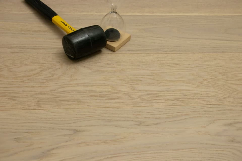 Prime Engineered Flooring Oak White Brushed UV Oiled 14/3mm By 178mm By 1000-2400mm 3 Prime Engineered Flooring Oak White Brushed UV Oiled 14/3mm By 178mm By 1000-2400mm