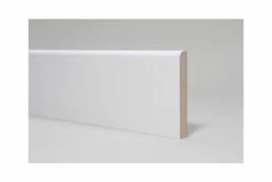 White MDF Pencil Round Skirting 15mm By 95mm By 2400mm