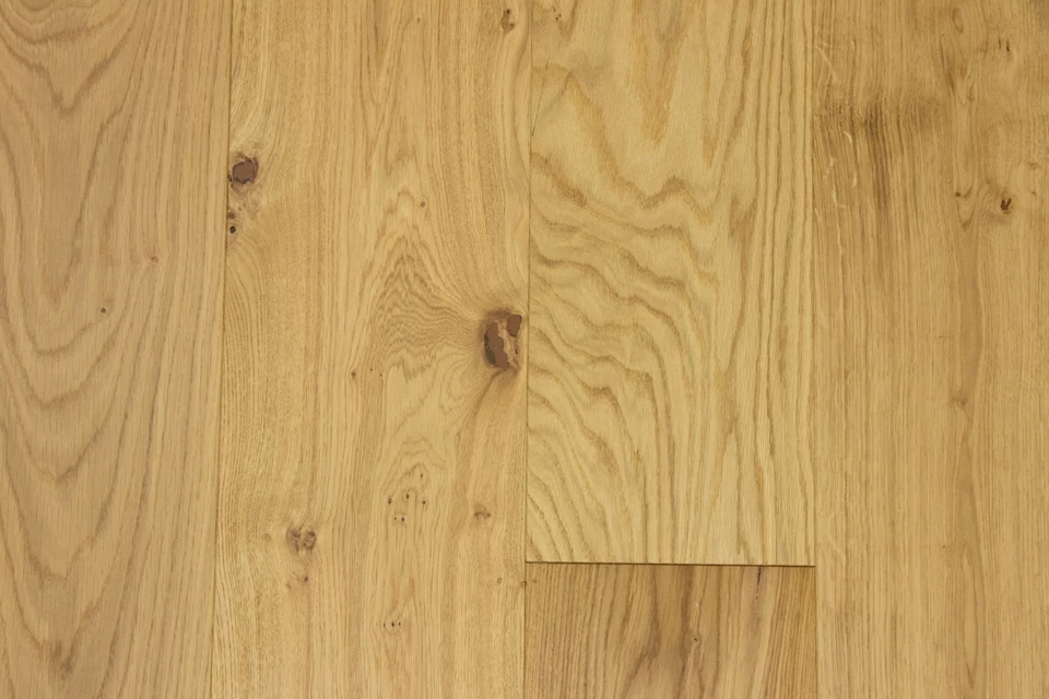Natural Engineered Flooring Oak Brushed UV Lacquered 14/3mm By 190mm By 400-1500mm 4 Natural Engineered Flooring Oak Brushed UV Lacquered 14/3mm By 190mm By 400-1500mm - Image 2