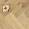 Natural Engineered Flooring Oak Herringbone No 13 UV Oiled 13/4mm By 140mm By 580mm
