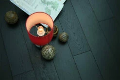 Natural Engineered Flooring Oak Jet Black Brushed UV Lacquered 14/3mm By 190mm By 1900mm -Wood Sales Store natural engineered flooring oak jet black brushed uv lacquered 14 3mm by 190mm by 1900mm fl2470 oihe 4