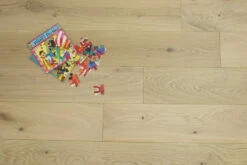 Natural Engineered Flooring Oak Non Visible Brushed UV Lacquered 15/4mm By 220mm By 2200mm