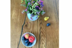 European Oak Dining Room Table Top LiVe Edge UV Lacquered (with Resin) 35mm By 1020mm By 1520mm 9 European Oak Dining Room Table Top LiVe Edge UV Lacquered (with Resin) 35mm By 1020mm By 1520mm -Wood Sales Store oak table with resin 2 1