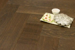 Prime Engineered Flooring Oak Herringbone Dark Smoked Brushed UV Oiled 14/3mm By 97mm By 790mm -Wood Sales Store prime engineered flooring oak herringbone dark smoked brushed uv oiled 5 1