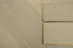 Prime Engineered Flooring Oak Herringbone Double White Brushed UV Lacquered 14/3mm By 98mm By 588mm -Wood Sales Store prime engineered flooring oak herringbone double white brushed uv lacquered 12