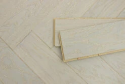 Prime Engineered Flooring Oak Herringbone Sealed No Beveled Brushed UV Lacquered 14/3mm By 98mm By 588mm -Wood Sales Store prime engineered flooring oak herringbone sealed brushed uv lacquered 14 1