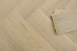Prime Engineered Flooring Oak Herringbone Sunny White Brushed UV Oiled 14/3mm By 98mm By 490mm -Wood Sales Store prime engineered flooring oak herringbone sunny white brushed uv oiled 12 2