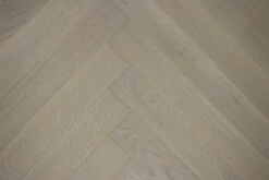 Prime Engineered Flooring Oak Herringbone White Grey Brushed UV Oiled 14/3mm By 98mm By 588mm -Wood Sales Store prime engineered flooring oak herringbone white grey brushed uv oiled 2