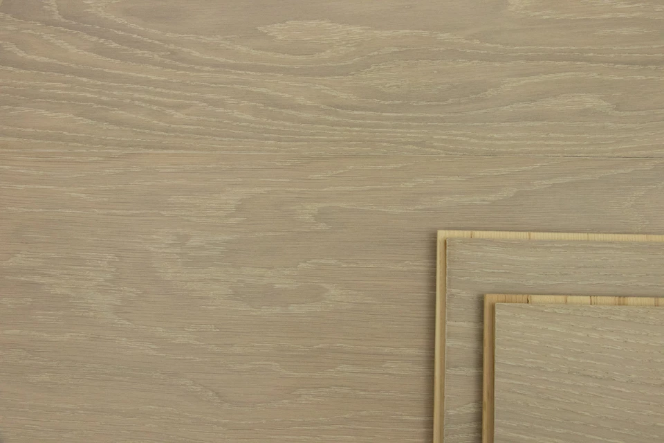 Prime Engineered Flooring Oak Polar White Brushed UV Lacquered 14/3mm By 178mm By 1000-2400mm 7 Prime Engineered Flooring Oak Polar White Brushed UV Lacquered 14/3mm By 178mm By 1000-2400mm - Image 5