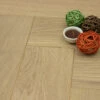 Natural Engineered Flooring Oak Herringbone Raw Bianco Uv Oiled 14/3mm By 90mm By 450mm -Wood Sales Store rawbiancohb