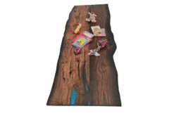 Bog Oak Dining Room Table Top Live Edge Hardwax Oiled (with Resin) 35mm By 940mm By 2540mm 10 Bog Oak Dining Room Table Top Live Edge Hardwax Oiled (with Resin) 35mm By 940mm By 2540mm -Wood Sales Store tb006 4