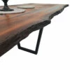 Bog Oak Dining Room Table Top Live Edge Hardwax Oiled (with Resin) 35mm By 930mm By 2600mm -Wood Sales Store tb008 2