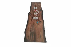 Bog Oak Dining Room Table Top Live Edge Hardwax Oiled (with Resin) 35mm By 880mm By 3150mm -Wood Sales Store tb010 4