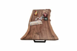 European Walnut Dining Room Table Top LiVe Edge UV Lacquered (with Resin) 35mm By 810mm By 1710mm 8 European Walnut Dining Room Table Top LiVe Edge UV Lacquered (with Resin) 35mm By 810mm By 1710mm -Wood Sales Store tb032 3