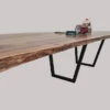 European Walnut Dining Room Table Top LiVe Edge UV Lacquered (with Resin) 38mm By 900mm By 4090mm -Wood Sales Store tb037 1