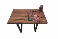 European Walnut Dining Room Table Top Straight Unfinished Edge 40mm By 640mm By 1040mm -Wood Sales Store tb040 4