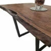 European Walnut Dining Room Table Top LiVe Edge UV Lacquered (with Resin) 40mm By 820mm By 1090mm -Wood Sales Store tb042 1