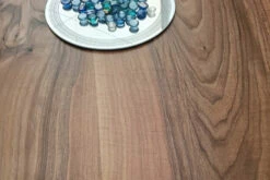 European Walnut Dining Room Table Top LiVe Edge UV Lacquered (with Resin) 35mm By 820mm By 920mm -Wood Sales Store tb043 1