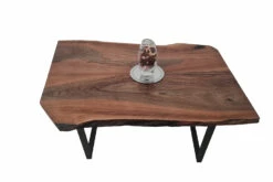 European Walnut Dining Room Table Top LiVe Edge UV Lacquered (with Resin) 38mm By 900mm By 1320mm -Wood Sales Store tb060 5