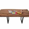 European Walnut Dining Room Table Top LiVe Edge UV Lacquered (with Resin) 37mm By 870mm By 1940mm