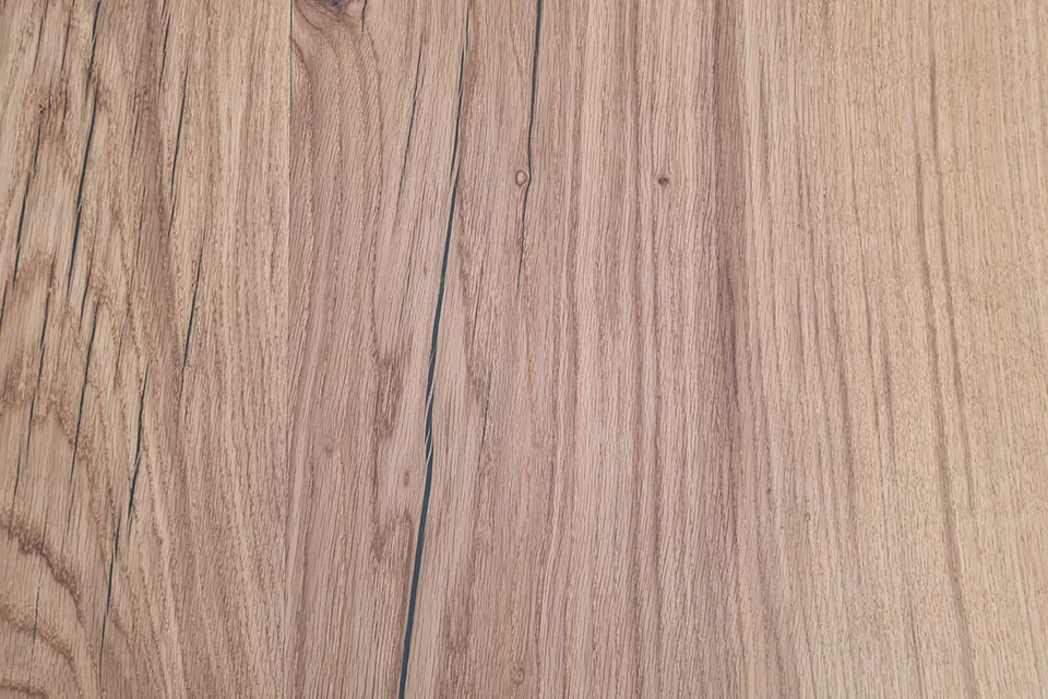 European Oak Dining Room Table Top LiVe Edge UV Lacquered (with Resin) 35mm By 1090mm By 2960mm 6 European Oak Dining Room Table Top LiVe Edge UV Lacquered (with Resin) 35mm By 1090mm By 2960mm - Image 4