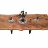 European Oak Dining Room Table Top LiVe Edge UV Lacquered (with Resin) 35mm By 1050mm By 2540mm -Wood Sales Store tb087 3