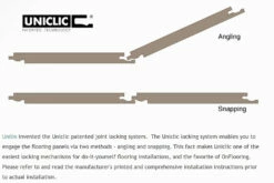 Supremo Luxury Click Vinyl Rigid Core Herringbone Flooring Metal Grey With Built In Underlay 6mm By 120mm By 600mm -Wood Sales Store unilin click information 3 2