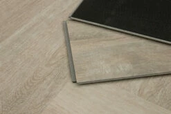 Supremo Luxury Click Vinyl Rigid Core Herringbone Flooring Pure White With Built In Underlay 6mm By 126mm By 630mm -Wood Sales Store vl042 14