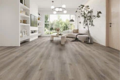 Supremo Royal Luxury Click Vinyl Rigid Core Flooring Autumn Grey With Built In Underlay 6mm By 228mm By 1220mm